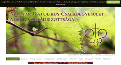 Desktop Screenshot of katcsal.hu